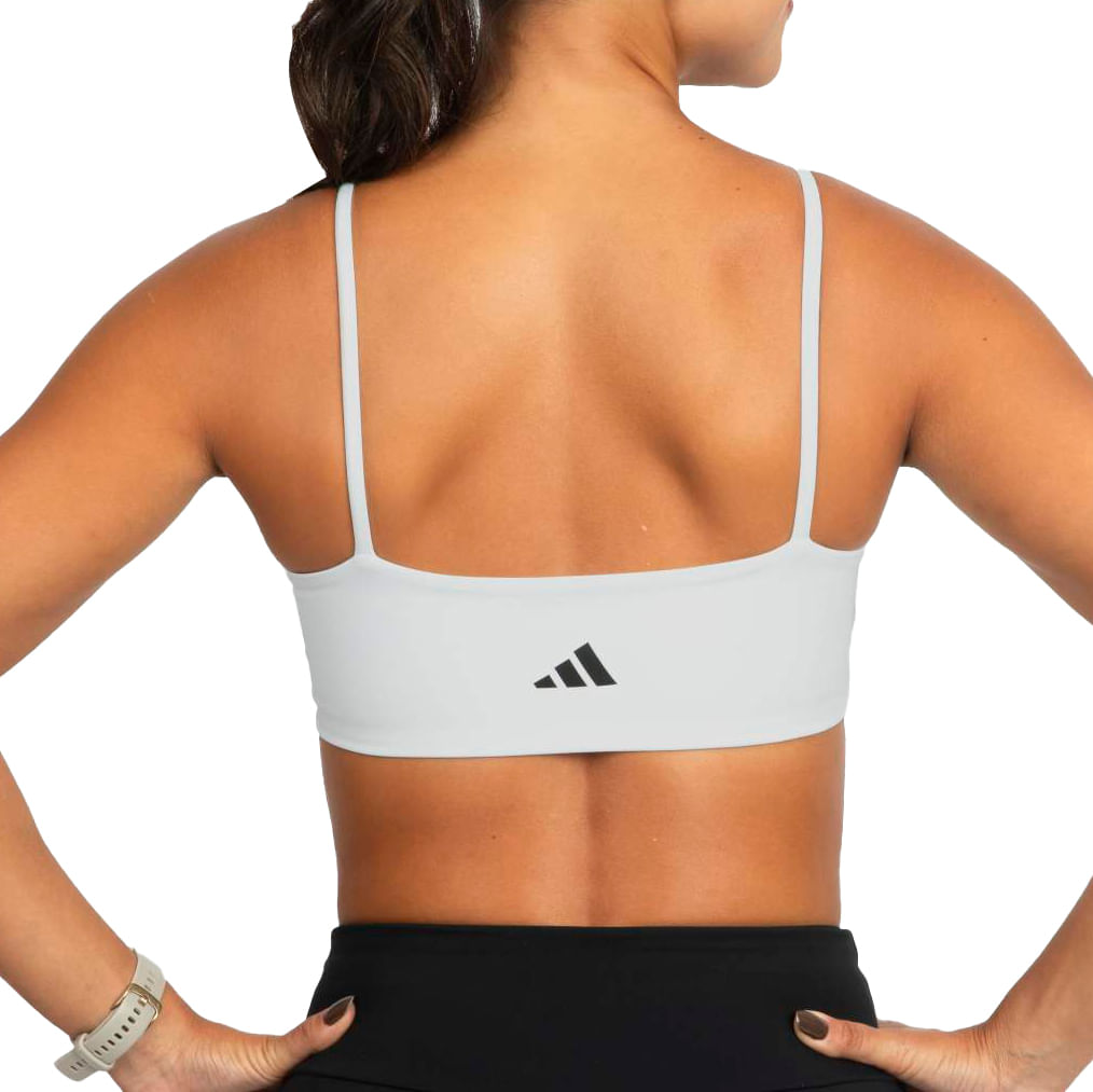 Adidas Top JW4432 F ESSENTIALS SUP LEVE White Poliamida -4-